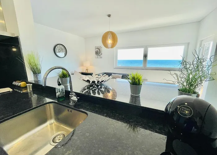 Sublimar - Beachfront - Tv Terrace - Nightlife Lägenhet *