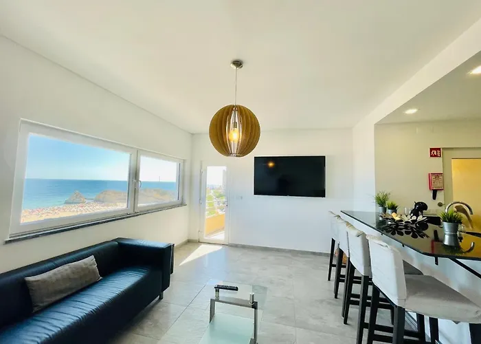 Sublimar - Beachfront - Tv Terrace - Nightlife Lägenhet Portimão